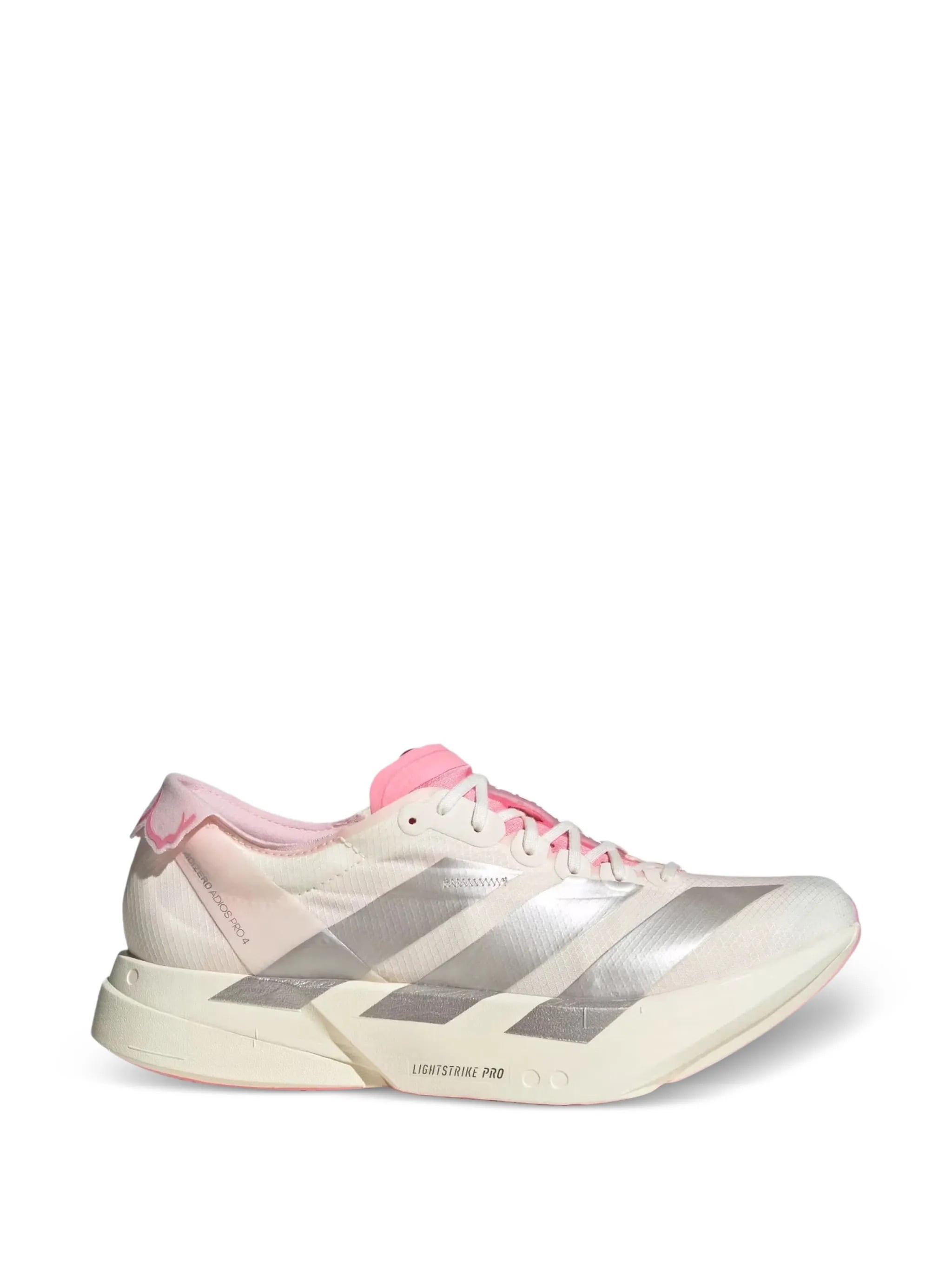 ADIZERO ADIOS PRO 4 WHITE PINK METALLIC