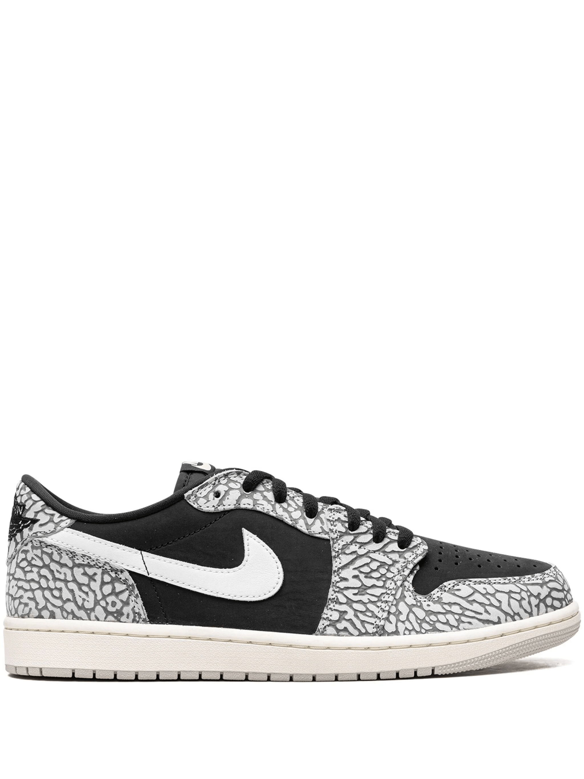 NIKE AIR JORDAN 1 LOW "BLACK CEMENT" 