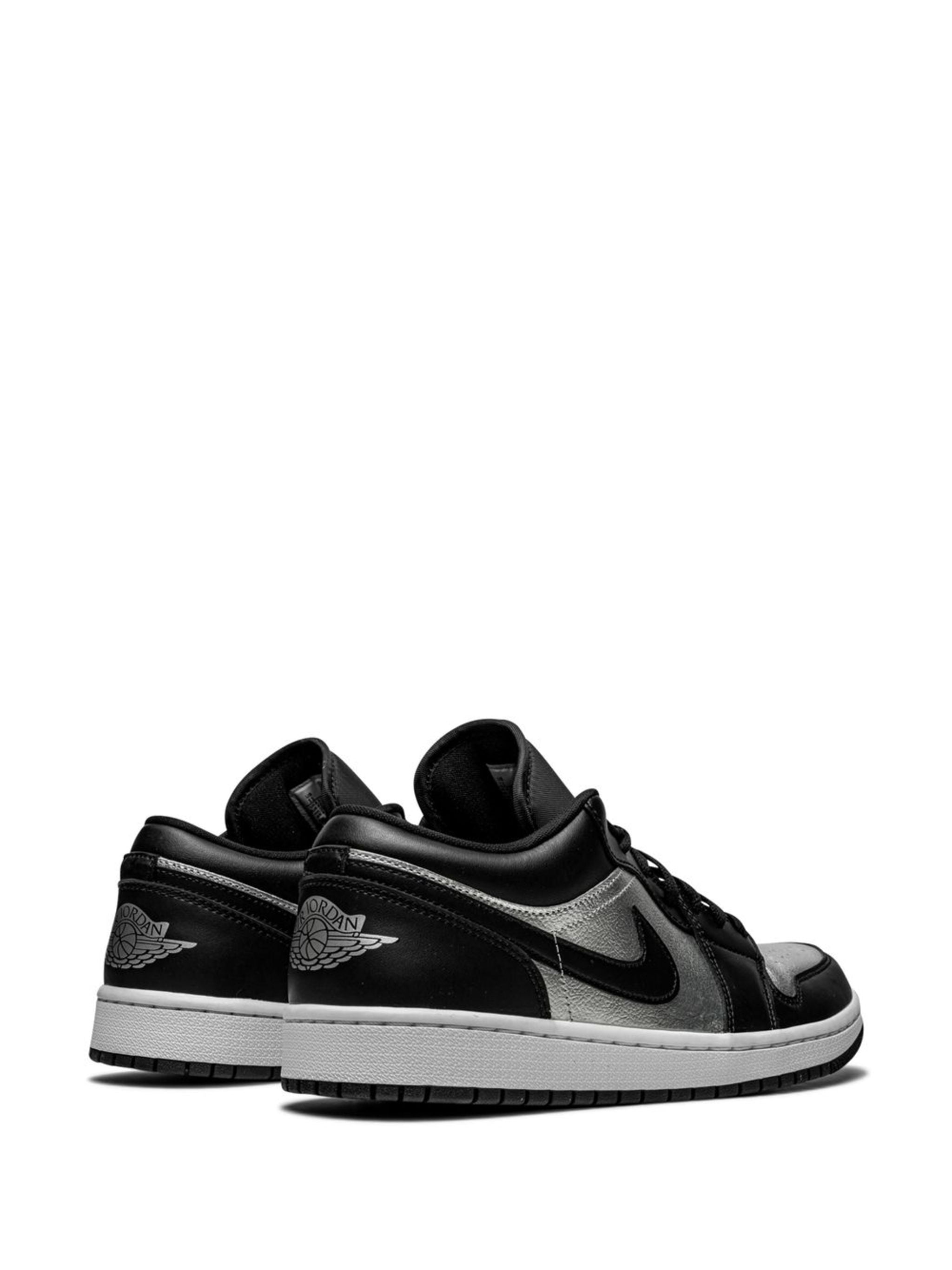 Nike Air Jordan 1 Low 'Black Metallic Silver' - AG Multimarcas Imports