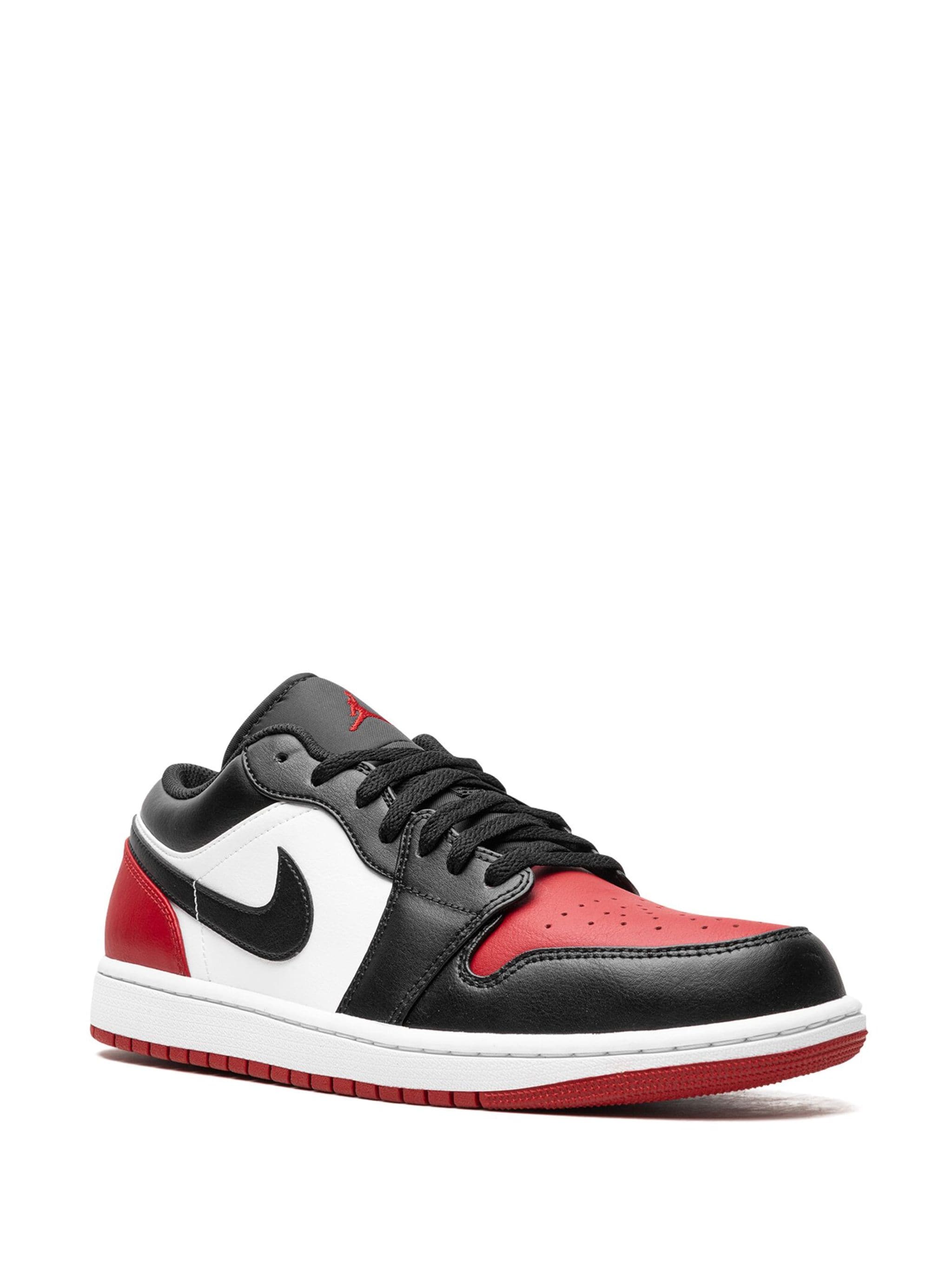 靴 Nike AIR JORDAN 1 LOW BRED TOE 28cm NIKE AIR JORDAN 1 LOW 
