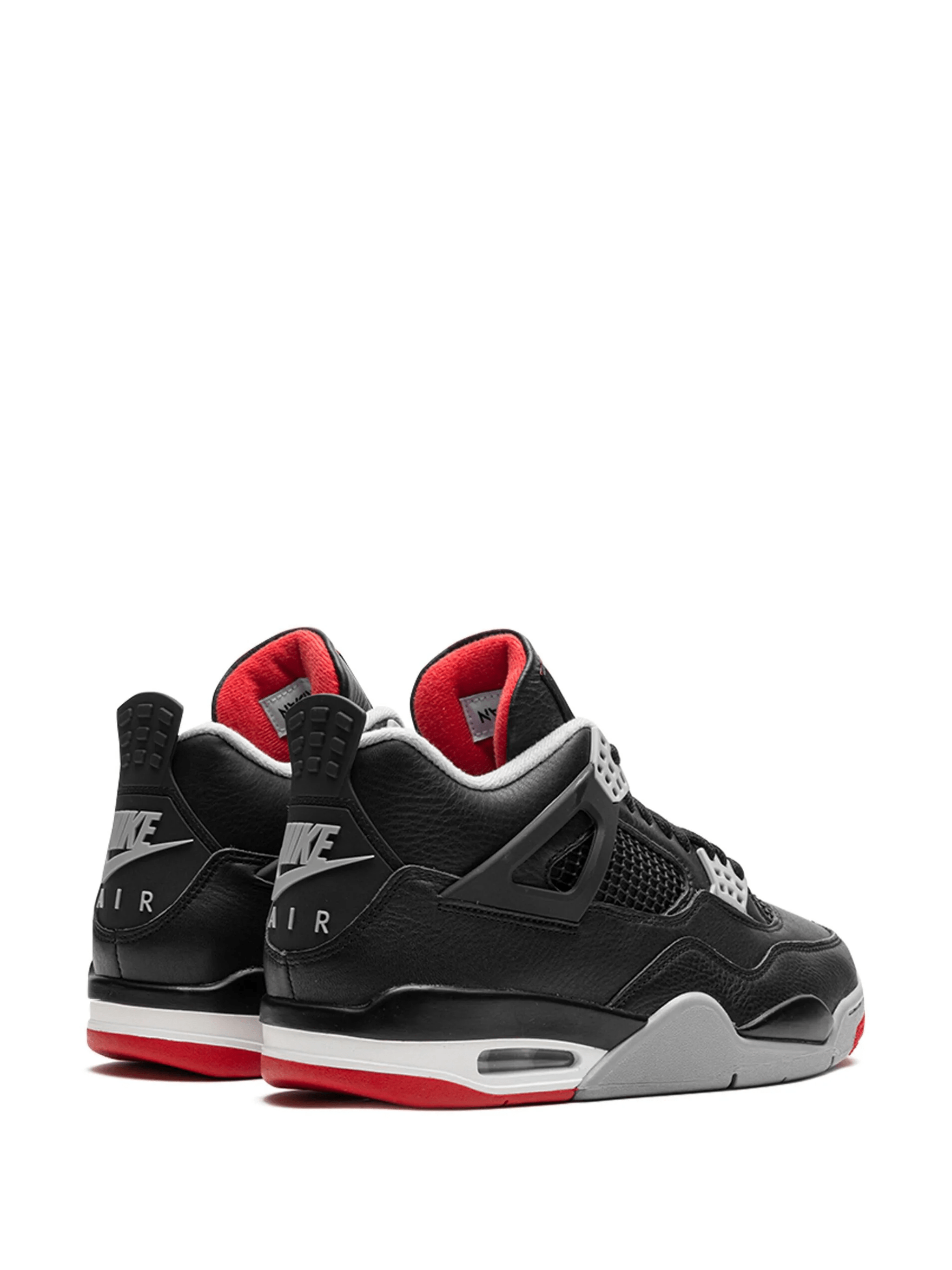 NIKE AIR JORDAN 4 "BRED REIMAGINED - BLACK CEMENT"