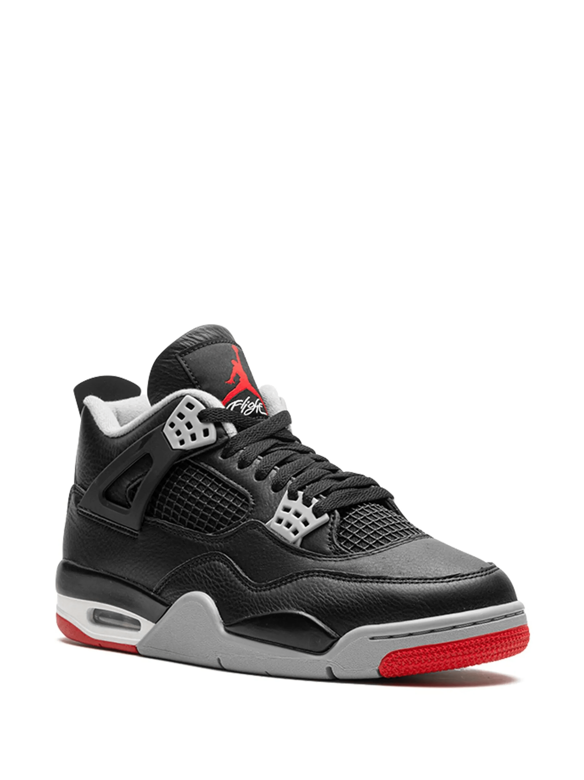 NIKE AIR JORDAN 4 "BRED REIMAGINED - BLACK CEMENT"