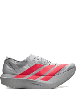ADIZERO ADIOS PRO EVO 2 SILVER METALLIC LUCID RED GREY TWO 