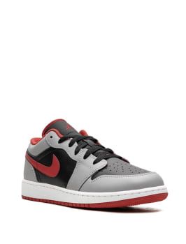 NIKE Air Jordan 1 Low Black Light Smoke Grey 