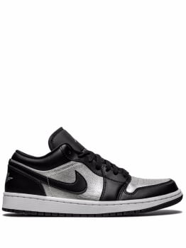 Nike Air Jordan 1 Low 'Black Metallic Silver'