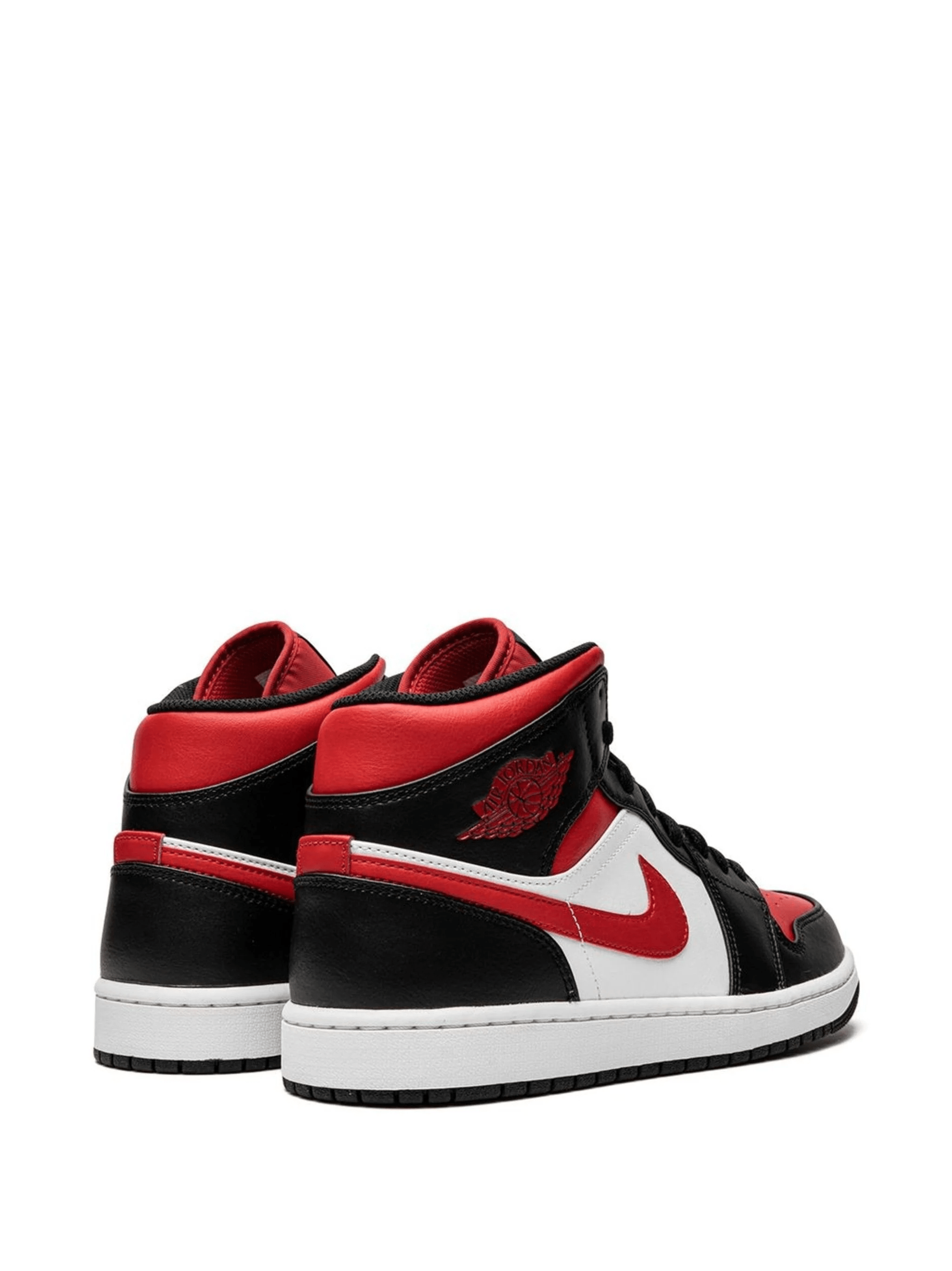 NIKE AIR JORDAN 1 MID “BRED TOE" 