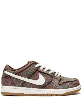 Nike Tênis SB Dunk Low "Paisley Brown"