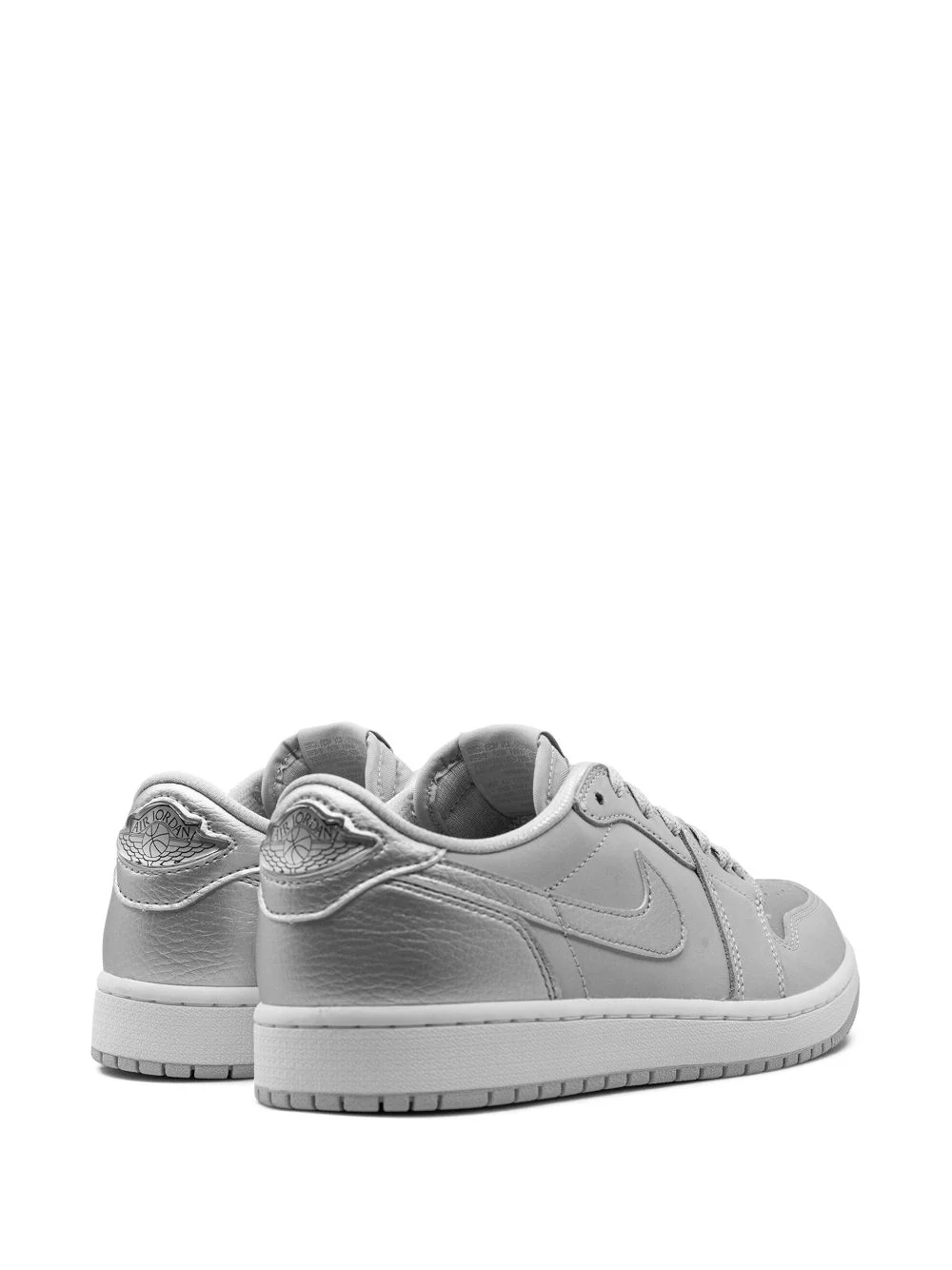 NIKE Air Jordan 1 Low OG Neutral Grey Metallic Silver White