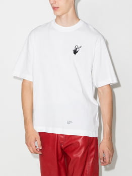 Off-White Camiseta com estampa de logo