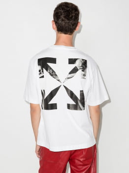 Off-White Camiseta com estampa de logo